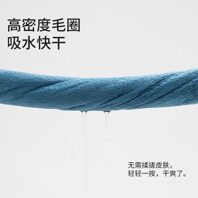 埃及长绒棉抗菌浴巾男女高级家用柔软吸水不易掉毛裹巾加厚大毛巾