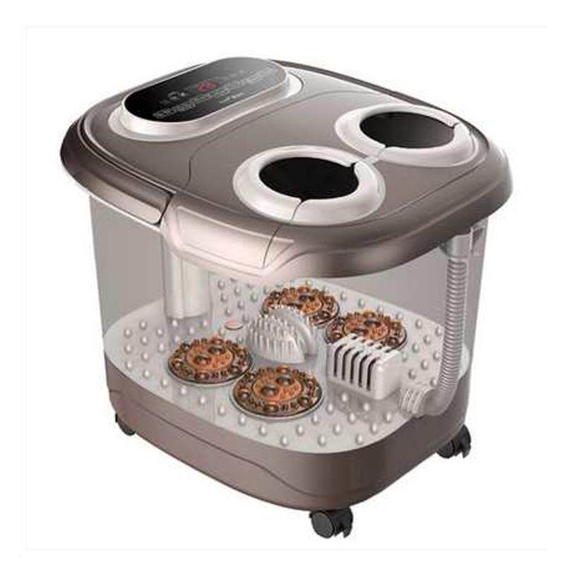 本博熏蒸足浴盆全自动按摩洗脚盆足浴器泡脚桶电动加热足疗机深桶