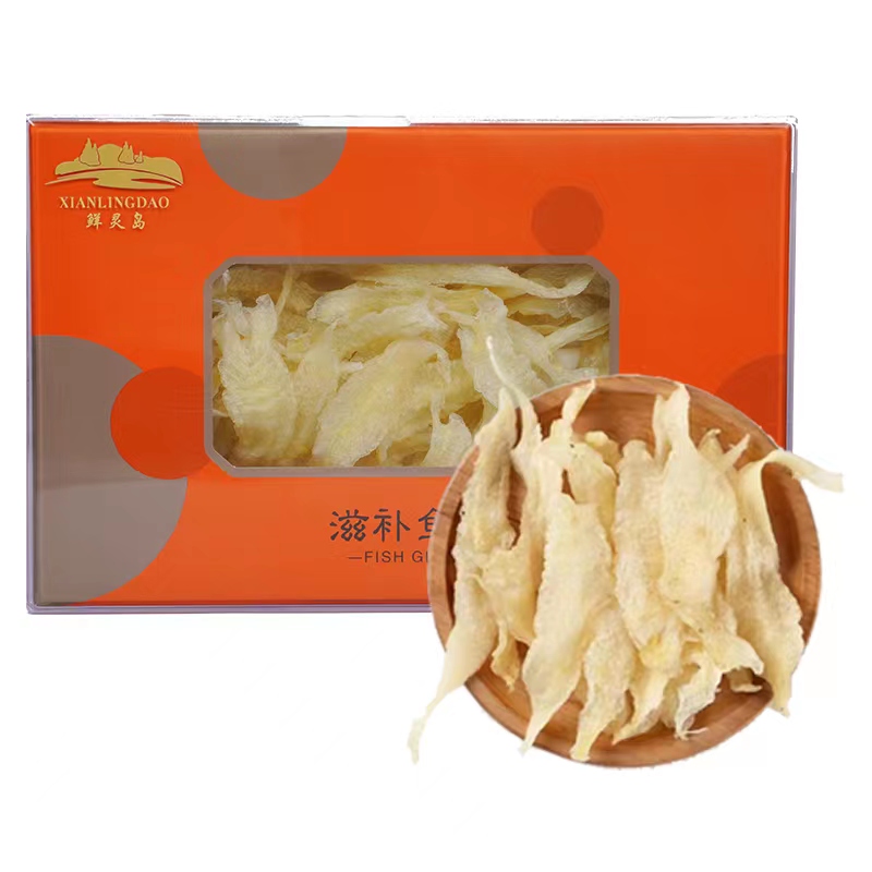 节日团购鲜灵岛干花胶礼盒