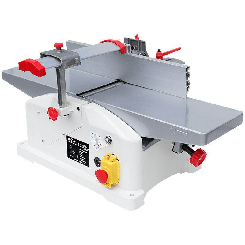 木工平刨机台刨装修新型工具靠山木工机械电刨木工坊台式电动刨子