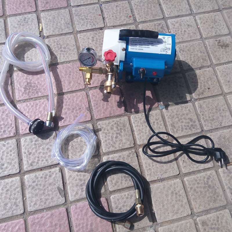 手提便携电动试压泵/电动打压机/管道检漏仪DSY-6MPA