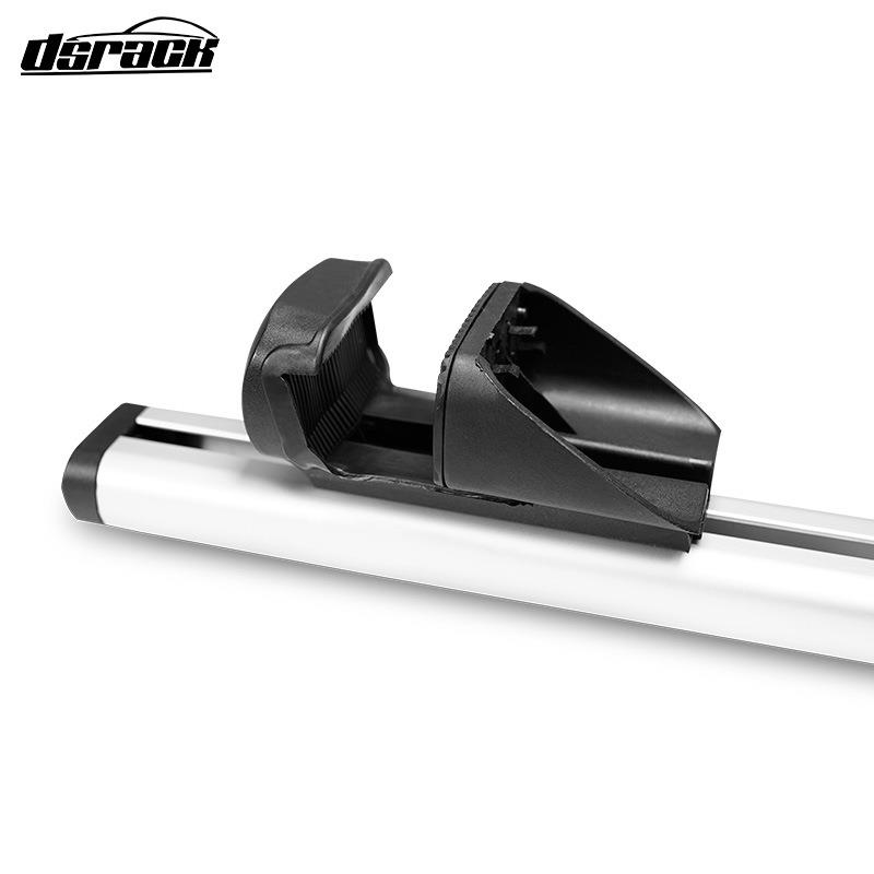 汽车车顶通用车载行李架SUV旅行架铝合金带锁固定夹扣载重强横杆