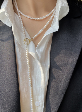 极速120cm Womens Exquisite LonAg White Natural Freshwater R