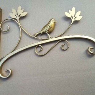 极速大门挂d灯笼架支架门口架子吊篮挂钩壁挂植物垂吊铁艺挂架墙