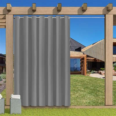 极速Outdoor Waterprooof Patio Curtains Indoor Blackout Curta