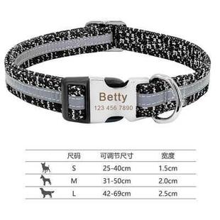 极速dog collar name id pet tags puppGy cat nameplate id coll