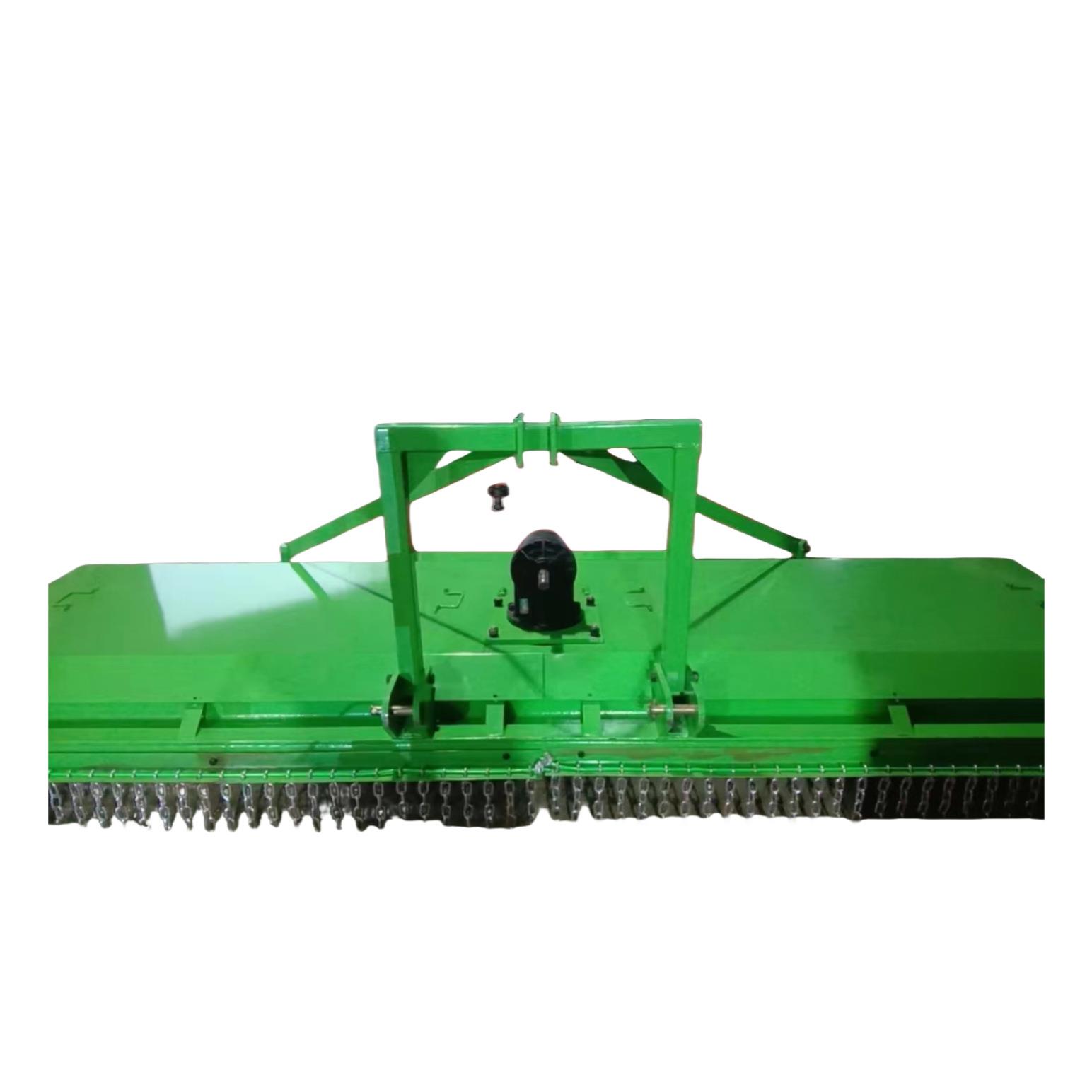 包邮带甩刀式割草机四轮拖拉机带后置牧草机旋转割草机