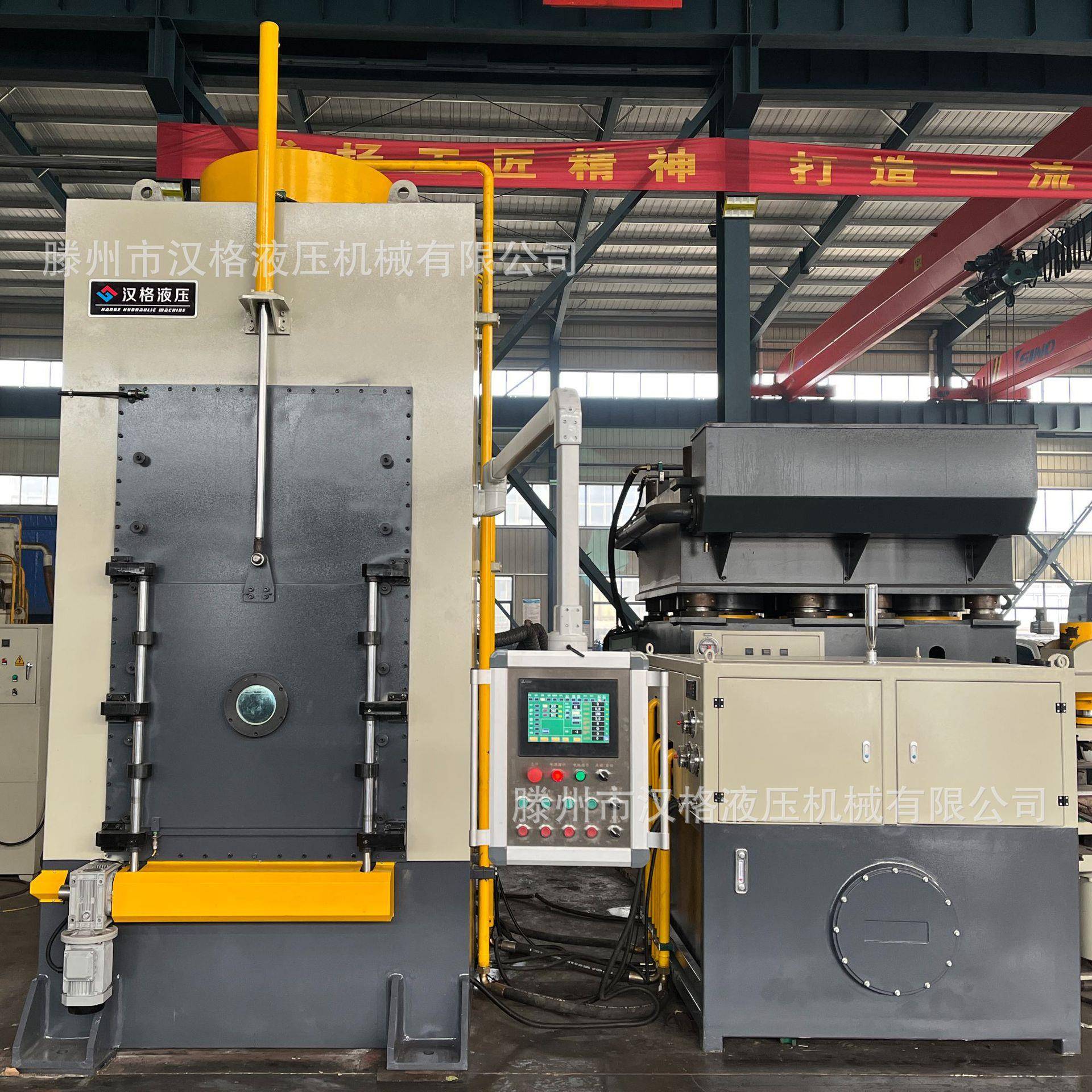 石墨烯导热膜平压机1000吨真空负压液压机散热石墨膜平压成型机