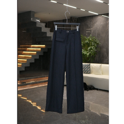 【彤姐原创】冬款修身优雅气质显瘦时尚设计师款裤子TS058