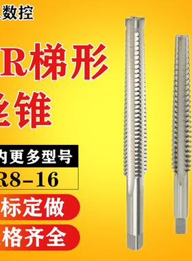 梯形丝锥/T型螺纹非标细TR8 10 12 14 16 18X1.5X2X2.5X3X4X5双头