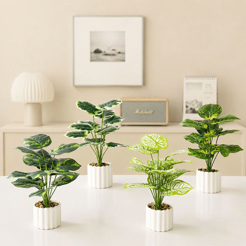北欧简约室内仿真绿植假花摆件