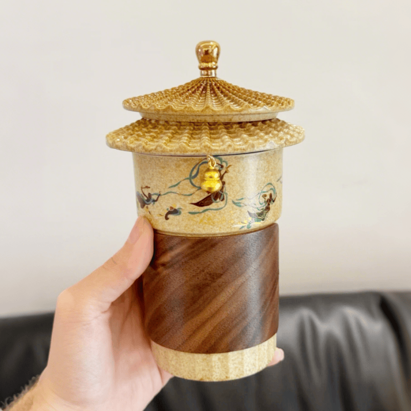 故宫文创茶水分离马克杯带盖过滤办公室泡茶杯2026新年送礼物新款,节庆用品/礼品,创意礼盒/礼品套组,淘宝优惠券,粉丝福利购,淘宝优惠卷