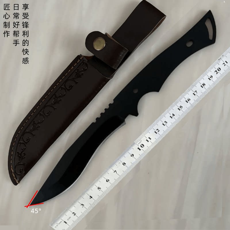 50cr13高硬度刀胚全钢水果刀具