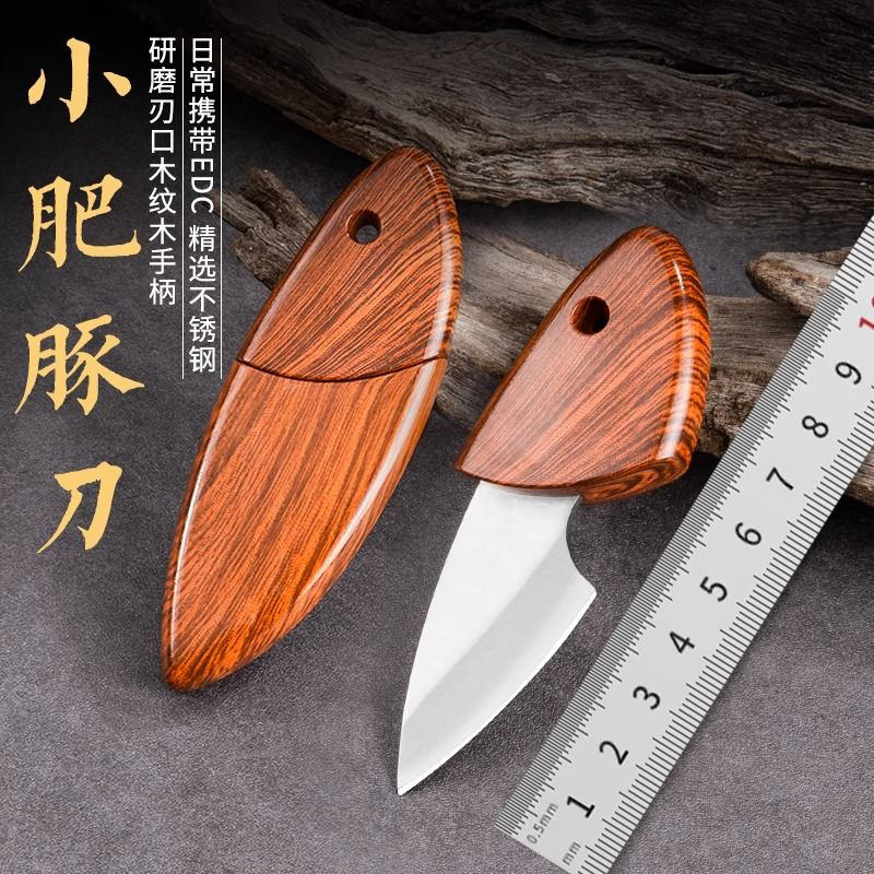 爆款口袋水果刀削皮应急切瓜切菜便携迷你小刀拆快递多功能切菜器