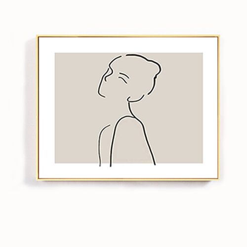 北欧抽象电表箱装饰画空开箱莫兰迪现代简约配电箱遮挡电闸免打孔