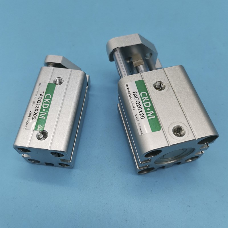 亚德客型三轴超薄导向气缸TACQ12X5S/10S/15S/20S/25S/30S-H带磁