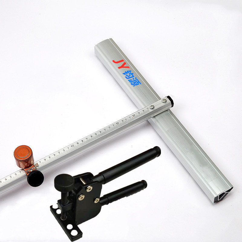 金刚石玻璃推刀划厚玻璃滚轮式手动瓷砖切割神器多功能T型刀开界