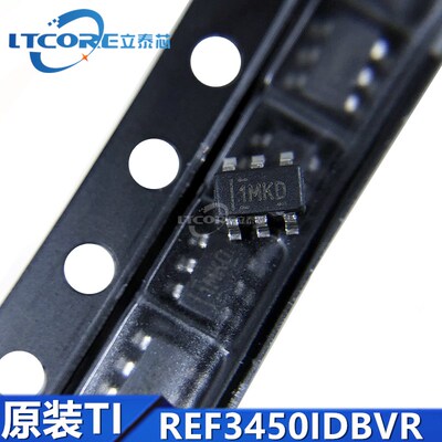 TI原装 REF3450 REF3450IDBVR 丝印1MKD SOT23-6 电压基准芯片IC