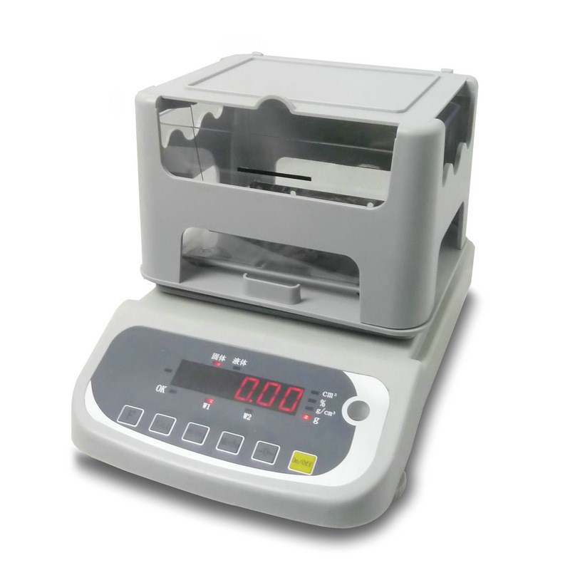 电子比重计固体密度测试仪器金属颗粒塑料橡胶液体高精度密度天平