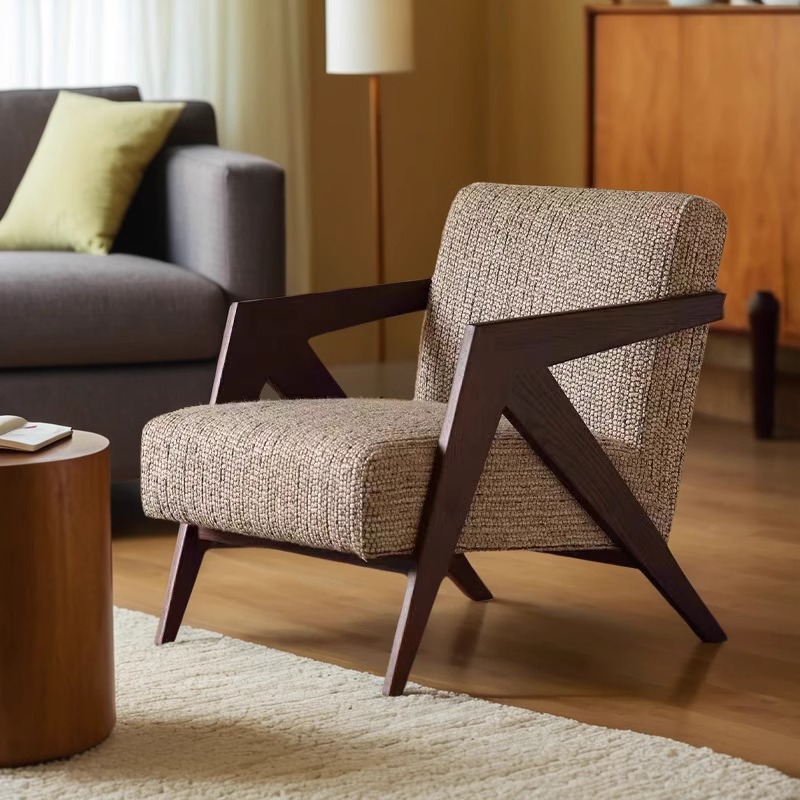 沙发椅单人家用客厅小户型卧室小沙发阳台网红休闲椅懒人轻奢沙发