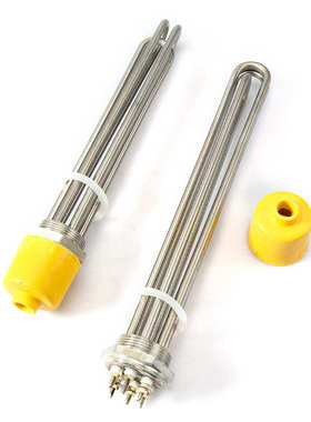 DN40工程水箱加热棒大功率电加热管发热棒器220V380V3W6KW9KW12KW