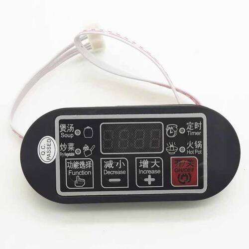 帮维电磁炉万能板按键控制器9针5线X5 1688 3500w专用显示屏配件
