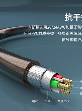 优越者（UNITEK）Y-105D USB转RS232母头串口连接转换线 2米 DB9