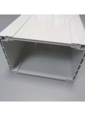 PVC电缆桥架300*200电线排线线槽塑料明装走线工厂工程高强度耐用