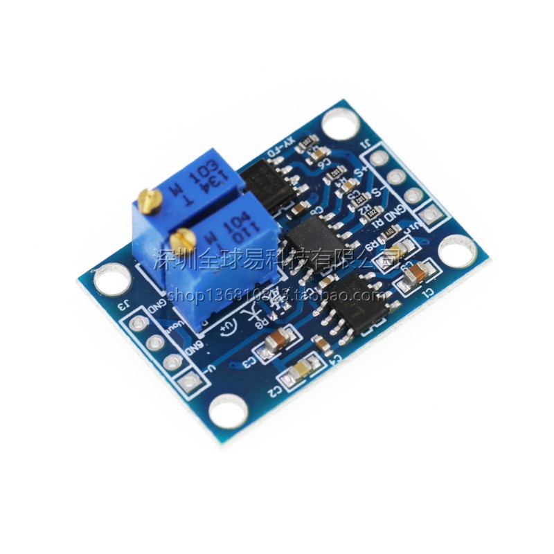 精度微伏/毫伏电压放大器 小信号仪表放大器 AD620变送器