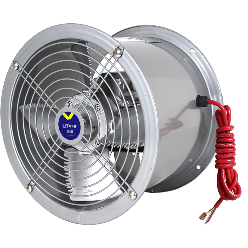 SFW-G4-4/4-2耐高温管道轴流风机铝合金风叶F级550W/1.1KW 400mm