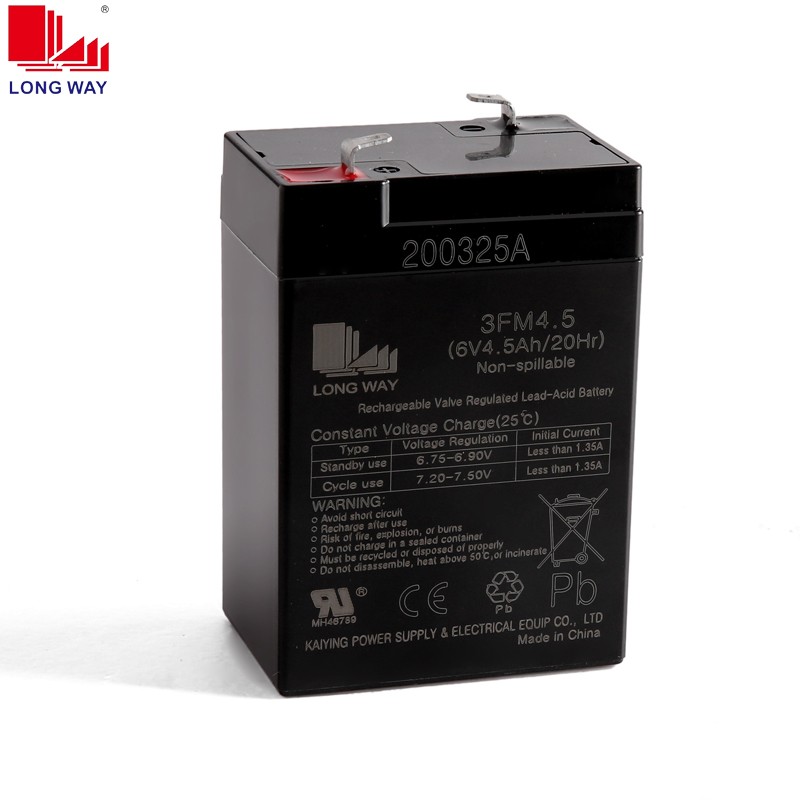 6v4AH电子称蓄电池 电子秤落地秤吊秤地磅称台秤4.5AH电瓶5AH电池