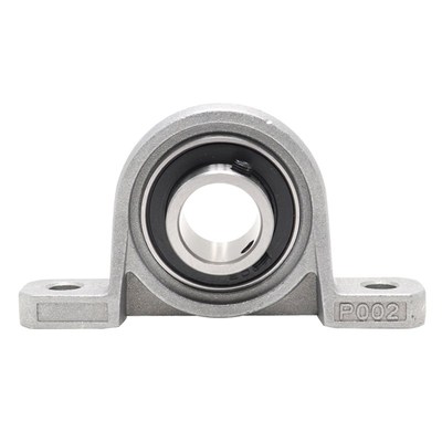 锌合金带座轴承KP002 内径15mm 立式P002座 微型K002外球面支架