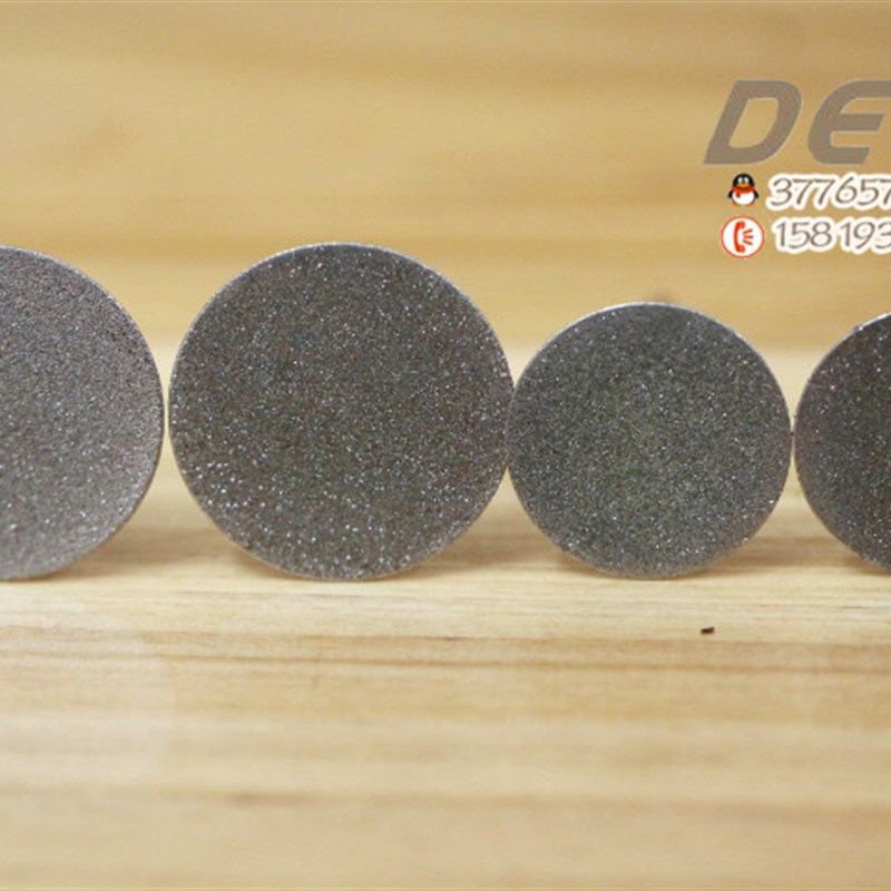 进口磨片薄片玉雕工具K类玉雕工具大薄片白标黄金钻大切割盘锯片k