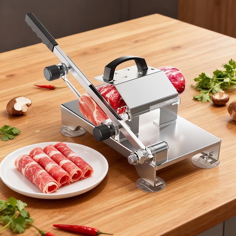 羊肉卷切片机切肉片机家用小型商用冻肉熟牛肉刨肉机手动切片神器,厨房/烹饪用具,手动切片器,淘宝优惠券,粉丝福利购,淘宝优惠卷