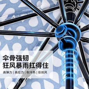 珍妮花大溪地之春大伞面超轻轻便雨伞抗风轻巧便携双人折叠雨伞
