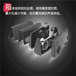 4喇叭大振膜40W大功率 GP2无损播放桌面音箱HiFi高解析度音响