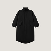 FILGood25冬季 适合高个子FG05C02 棉服 新款 3M新雪丽填充黑色长款