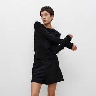 FILGood合体长袖T恤二色可选 微宽肩与微喇袖 纯棉FG02T05