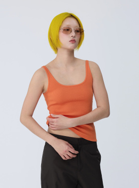 FILGood 纯色吊带背心 4色可选U领设计修身不紧身FG05L01