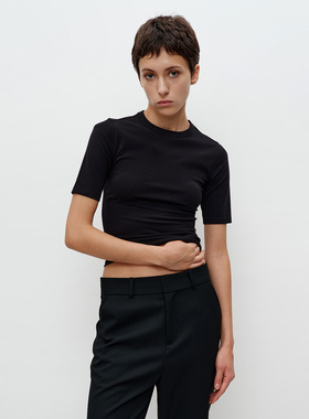 FILGood秋冬新品 紧身中袖T恤四色可选 正肩修身版型FG05T05