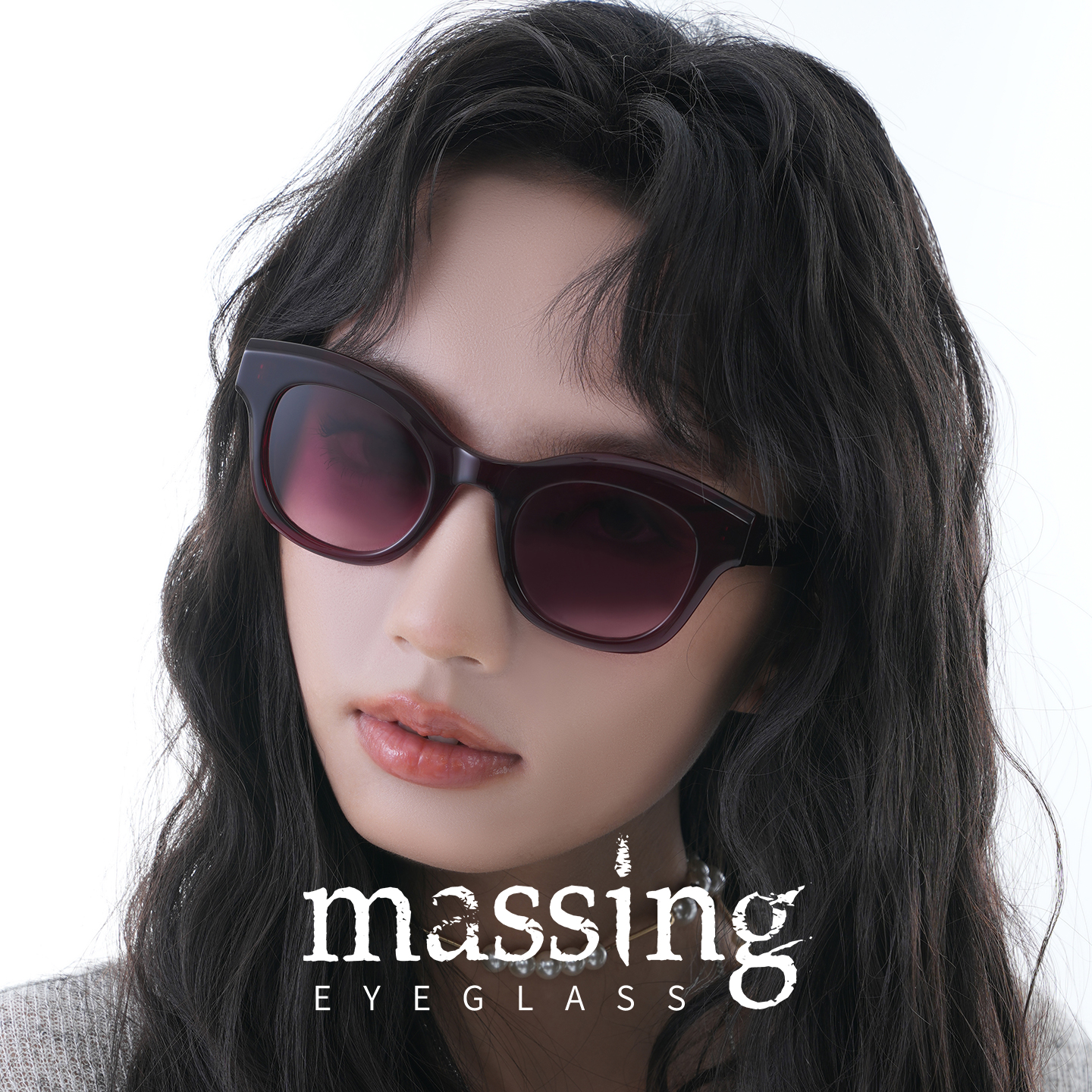 massing防紫外线尼龙猫眼渐变色