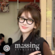 massing眼镜小圆框粗框书呆子日系男女同款 防蓝光可配度数A&M 002