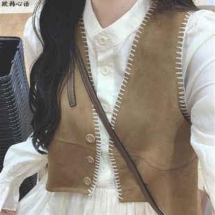 连衣裙女秋冬两件套复古气质H甜美绝美仙女温柔风初恋长 茶歇法式
