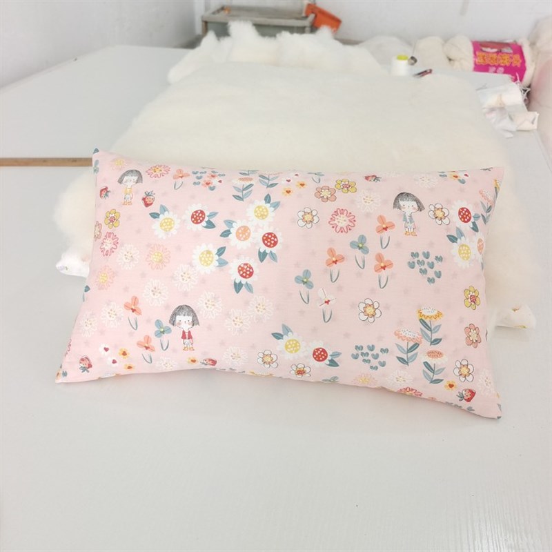定做20*35纯棉花枕头抱枕办公室午睡趴枕小学生小号婴幼儿童枕头