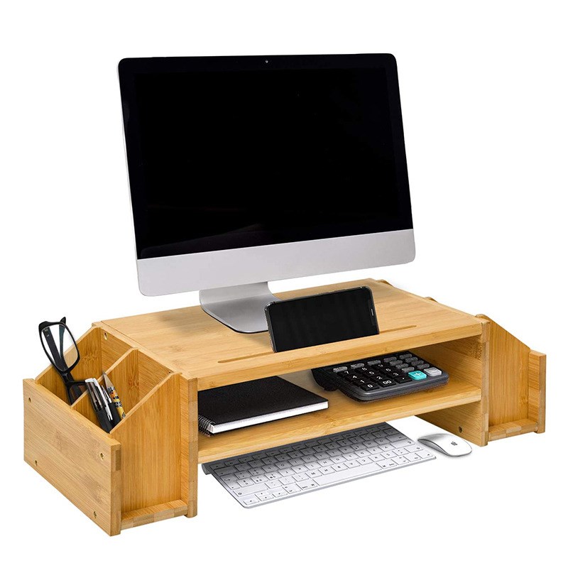 电脑增高架显示器托架支架垫高底座台式桌面收纳架子办公桌置物架