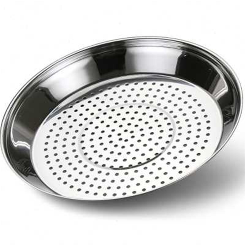 林熹记铁锅不锈钢蒸盘蒸屉隔水蒸架蒸笼片超大号蒸片炒锅蒸盘