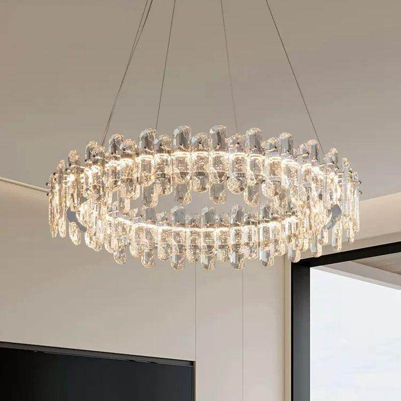 2025年法式现代简约轻奢水晶吊灯客厅大气卧室餐厅新款创意灯具,电子元器件市场,其它元器件,淘宝优惠券,粉丝福利购,淘宝优惠卷