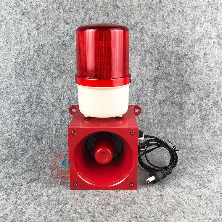 天车行车用一体化声光报警器YM340B-A蜂鸣器警示灯YLX120-24Z