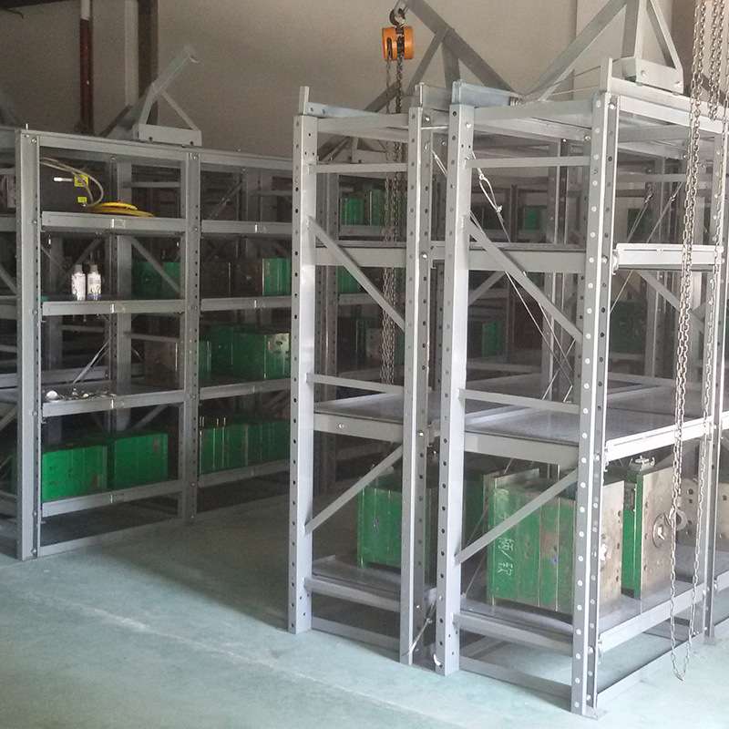 厂家全开式模具架重型模具架子抽屉式模具架货架带天车葫定 制