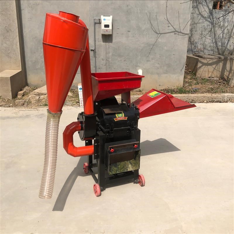 牧草粉碎机打浆机家用220V养殖饲料干湿两用鸡鸭鹅猪X草切草铡厂